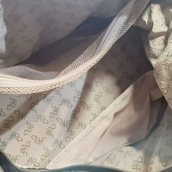 Vintage DVF Diane Von Furstenberg Tapestry Floral Retro Overnight Travel Bag - Picture 8 of 11